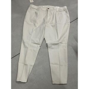 Universal Thread Womens High-Rise Skinny Jeans Ecru Off-White‎ 24 Regular NWT